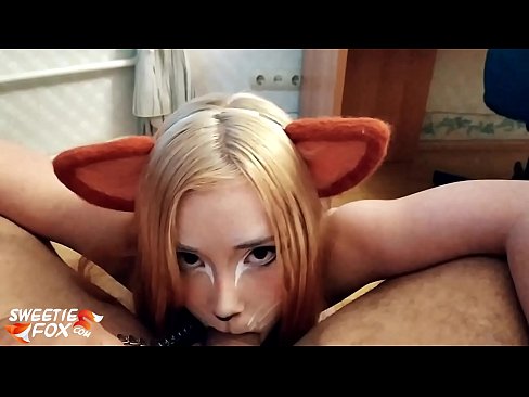 ❤️ Kitsune swallowing cock and cum in her mouth ️ Super sex at en-gb.filmepornonline.ru ❌️❤